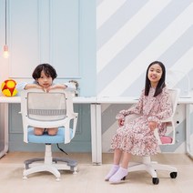 지엠퍼니처 에듀레스트 초등학생 어린이 컴퓨터 책상의자, B. 민트 (하단 고정형 하부캡) EDR, 1. 기본선택 (추가구매안함)