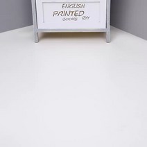 베란다바닥 셀프장판깔기 두꺼운 시트지 셀프장판 친환경 PVC 내마모 방수, 순백색 1.8mm