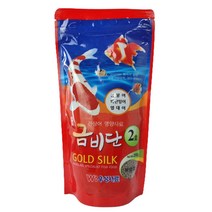 우성사료 금비단2호 금붕어/비단잉어/열대어/부상, 250g, 1개