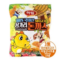 하림 용가리 돈까스 455g-유통기한(2023년4월6일), 1개