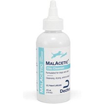 4 oz. Dechra MalAcetic Otic Apple Scented Ear/Skin Cleanser 4-Ounce, 1