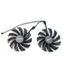 95MM 4PIN T129215BU AORUS GTX 1060 GPU 팬 기가 바이트 Xtreme 에디션 6G 9Gbps 비디오 카드 냉각, 02 2PCS