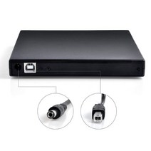 블루레이 플레이어 ODD 외부 외장형 USB 외부 DVD CD 리더 플레이어 광학 드라이브 윈도우 노트북 컴퓨터, 02 Black