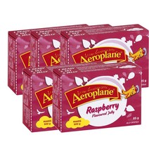 에어로플레인 젤리 오리지널 라즈베리 85g Aeroplane Jelly Original Raspberry, 5팩