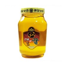 천년건강 아카시아꿀 사양벌꿀 2.4kg 홍천양봉영농조합법인 산골꿀 천년건강 Honey