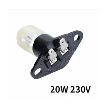 D0AB 소형 전자 레인지 올인원 Led 전구 2 핀 기본 AC220-230V 20W 2A 고온 기기 조명 교체