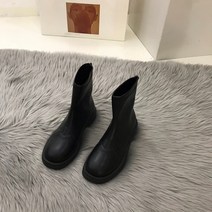 롱부츠워커 가슴 화이트 워커롱부츠 여성신발 슈즈 눈길을 끄는 숏부츠 봄가을 계절 싱글 자 2551666134