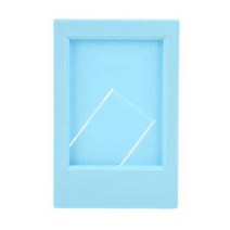 디지털 액자 전자 앨범 스마트 사진용 프레임 플라스틱 직사각형 데스크탑 클래식 스탠드 액자, 02 파란