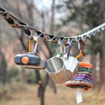 감성 롱데이지체인 5m 고리19개 양방향확장, 블랙