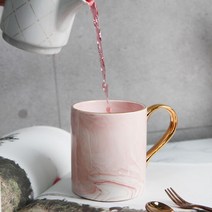 까사무띠 24k 리얼 골드 마블 컬렉션 머그 450ml, 단품