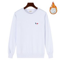 맨투맨 여성 삼색 커플 긴팔 티셔츠 탑 가을 겨울 코튼