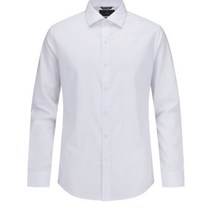 앤드지 4계절 화이트 스판 긴팔셔츠 BZC5WD1301 WT