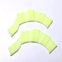 알리 AliExpress 수영 소프트 실리콘 기어 패들 핀 손가락 손 손바닥 물갈퀴 오리발 훈련 장갑 방수 113450, CHINA, YELLOW