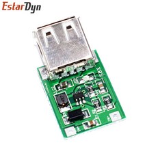DC 3V ~ 5V USB 출력 충전기 스텝 업 전원 모듈 0.9V-5V 미니 DC-DC 부스트 컨버터, 한개옵션0