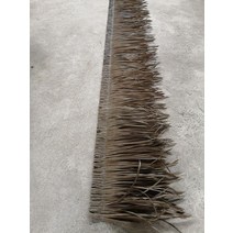 인조 볏짚 초가집 시골 지붕 초가 어닝 인테리어 지푸라기, 짙은 그레이