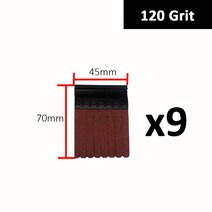 연마재6mm 전기 드릴 Sisal & Emery Cloth 연마 휠 Bristle Buffing Brush 목재 프라이머 용 샌딩 Meta, 03 120 Grit Sand Paper