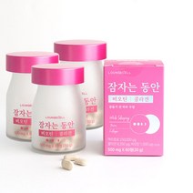 라운지셀 잠자는 동안 비오틴 콜라겐 30g, 60정, 3개