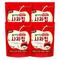 퓨어잇 동결건조 사과칩 12g 4개