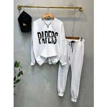 럭키567 / 페이퍼 봄가을 트레이닝복 맨투맨 조거 투피스세트