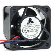 원본 efb0412vhd r00 foo 4cm 4020 12v 0 18a 용 컴퓨터 cpu 스 1u 서버 북쪽 남쪽 브리지 냉각 팬, 루