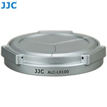 jjc dmw-lfac1 자동 렌즈 캡 보호대 파나소닉 루믹스 dmc-lx100 dmc-lx100ii dc-lx100m2 leica d-lux typ 109 d-lux 7, 중국, 은