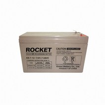 S/N_: 세방전지 로켓트배터리 ES7-12 12V7AH 축전지 : 480B2E_FBG, 1