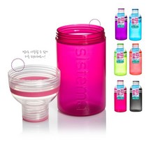 MP9_(시스테마) 스크류 탑 트리오 보틀 소 480ml HP+BPAFree 단백질 쉐이커 물통 플라스틱 헬스 운동 물병 보틀 보충제 +84318ep hantrading*4143971Au, 그린