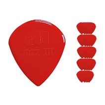 봉지(24) Dunlop 나일론재즈3 기타피크 1.38mm 47R3N