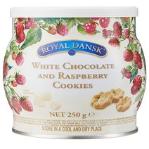로얄단스크 화이트초코 라즈베리쿠키 250g, 1개