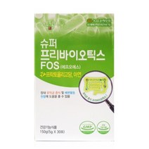 하루웰빙 슈퍼 프리바이오틱스 FOS 유산균먹이 프락토 갈락토 올리고당 스틱, 30포, 9개