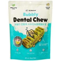 올네이쳐 강아지덴탈껌 버블리 덴탈츄 클로렐라 해초, 클로렐라 해초 3팩