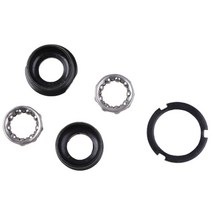 자전거 샤프트 축하 하단 브래킷 고정 자전거 크랭크 구멍 사이클링 스틸 MTB, 축 그릇 + 비드 랙