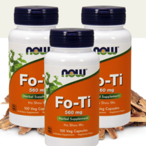 나우 푸드 하수오 뿌리 FO -TI 포티 목본 다년생 헤슈우 560mg 베지 100정 3병, 1개, 기본