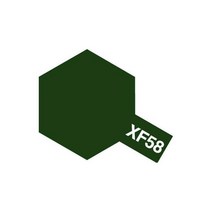 타미야 도료에나멜 [80358] XF-58 OLIVE GREEN