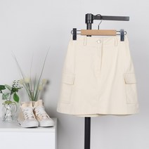 퍼니걸스 6101 뒷밴딩 카고 포켓 미니 스커트 여성의류