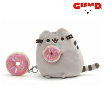 GUND 푸쉰고양이 핑크도넛 가방고리 (G6054316), 본상품