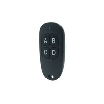 전기 플러그 소켓 어댑터차고 문 원격 제어 433MHz 4 키 복사 범용 복제 전기 게이트 컨트롤러, 04 Black
