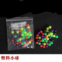 수학수업교구 플라스틱 공 5 가지 색상 포함 8mm 초등학교 수학 실험 장비 교육 50 개