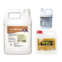 UV베이스 3.75L 강화 마루 코팅 원목 목재 바닥광택 보호, 트리피니쉬 3.75L
