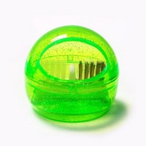 네일흡진기 네일 드릴 비트 청소 브러시 ​​구리 와이어 제거 먼지 청소 상자 소프트 하드 드릴 그라인딩 헤드 브러시 클리너 손톱 액세서리, 초록