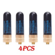 무전기 짧은 안테나 이중 주파수 양방향 액세서리에 적합, 4pcs-srh-805s