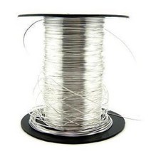 실버 와이어 20개 DIY 솔리드 9999 스털링 팔찌 목걸이 귀걸이 고급 보석 가공, 0.3mmx100cm
