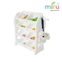 미루 야무진 장난감정리함 - 4단, 미루 야무진 4단 베이직 -화이트