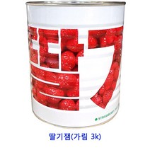 업소용 식자재 딸기잼(가림 3k) 땅콩잼 스키피땅콩버터 피넛버터 딸기잼 일회용딸기잼 샹달프잼 벨라잼 잼 카야잼 딸기쨈 무설탕잼 땅콩버터 슈퍼잼, 1개, 3kg