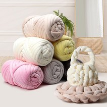 벨벳 자이언트얀 1kg 뜨개질 가방 털실 손뜨개실 빅얀 8230967EA, csmun500 다팔자csmun500 다크그레이, csmun500 다팔자csmun500 본상품선택