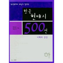 한국 현대시 500선 이해와 감상(하), 월인