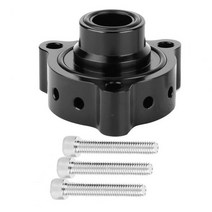자동차머플러튜닝 머플러팁 배기팁 BOV1014 블로우 오프 어댑터 VW 골프 용 아우디 A3 알루미늄 합금 밸브 스페이서, 2.Black
