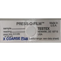 표면 조도 측정 테잎 테이프 testex 거칠기 테스트 벨트 X-Coarse 거칠기 복사 테이프 마찰 용지 쉬운 높은 E122C 앵커 패턴, 116-127um