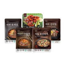 담뿍 3팩 5팩 담기행사 / 담뿍 대파육개장 사골김치찌개 깍두기장터국밥 대파갈비탕 차돌된장찌개 대파막창구이, 담뿍 대파 갈비탕 X 5팩