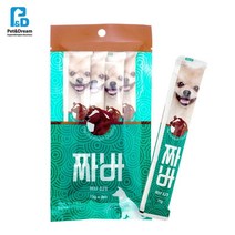 변냄새감소 강쥐 유산균 4개입 활동원활 추천 간식 똥